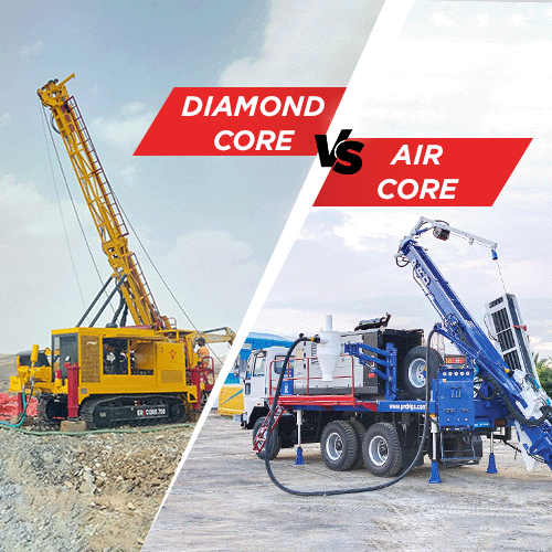 Exploring the Differences between Air Core Drilling and Diamond Core Drilling