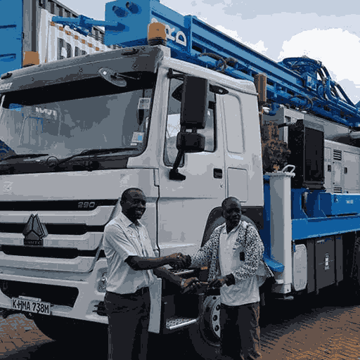 PRD Rigs Kenya 1st Max Drill